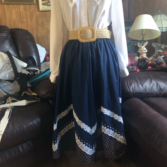 Vintage Handmade Skirt - Picture 1 of 9